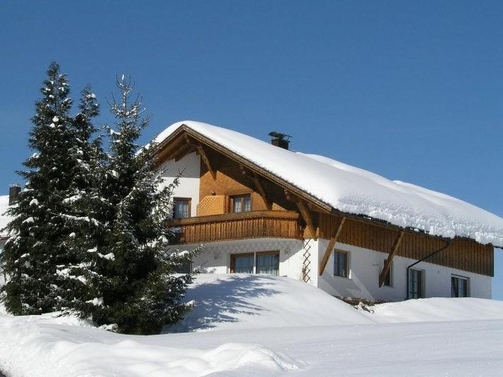 Ferienwohnungen Pension Sonnblick Krumbach  Exterior foto
